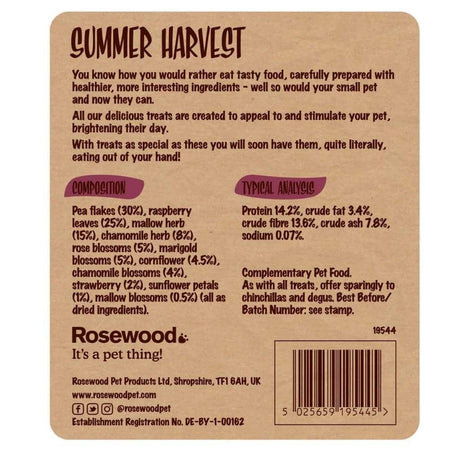 Naturals Summer Harvest 150g | Treat Your Pets With The Taste Of Summer - Home & Roost