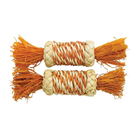Boredom Breaker Small Pet Corn Rattle Rollers Pack of 2 - Home & Roost