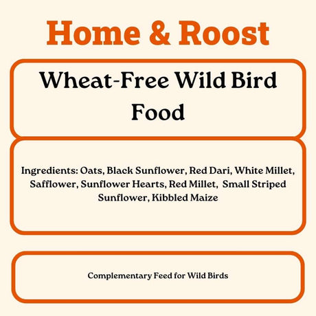 Home & Roost Wheat-Free Bird Seed Mix 2kg - 20kg