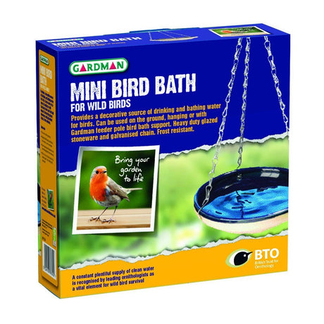 Gardman Mini Bird Bath - Home & Roost