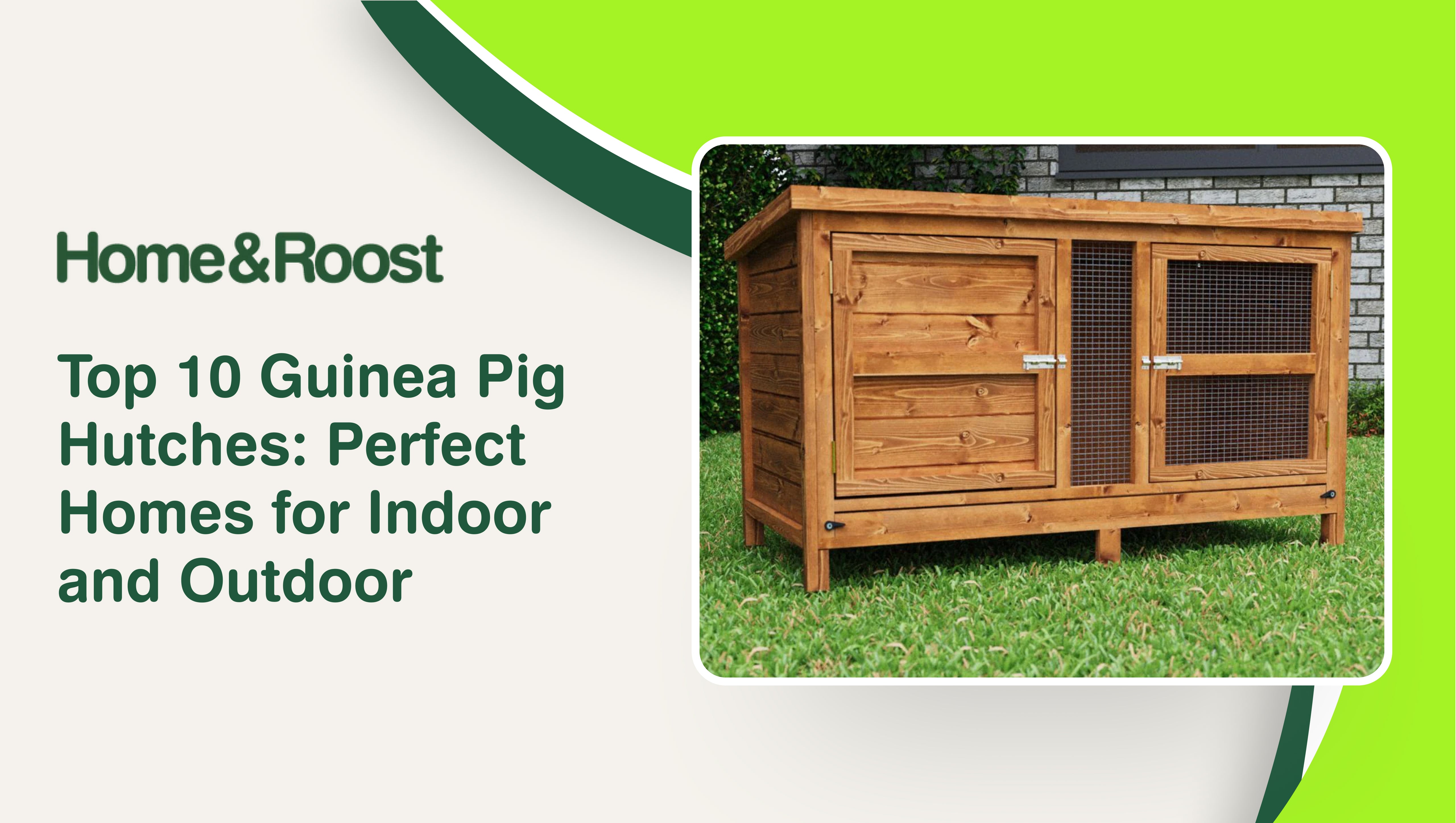 Best outdoor guinea pig hutches online