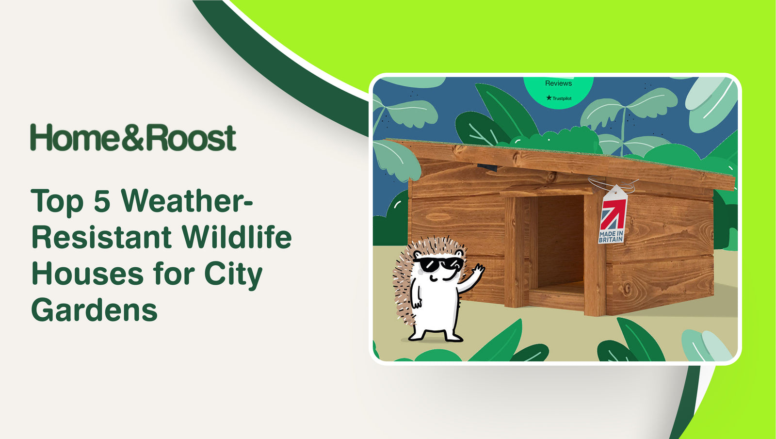 Top 5 Weather-Resistant Wildlife Houses for City Gardens