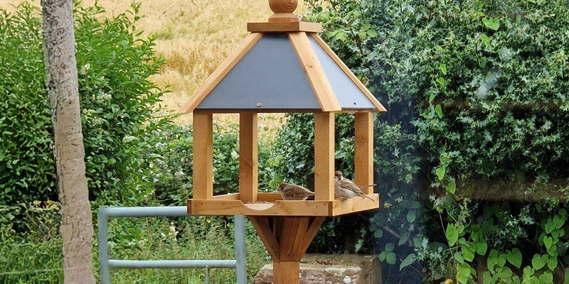 Wooden Bird Tables