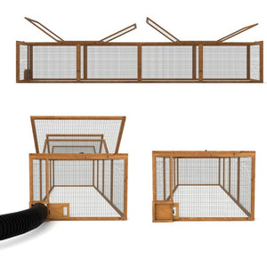 12ft Rabbit Run With Burrow Portal