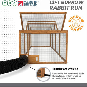 12ft Rabbit Run With Burrow Portal