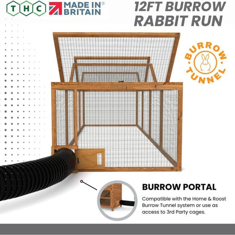 12ft Rabbit Run With Burrow Portal