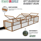 12ft Rabbit Run With Burrow Portal