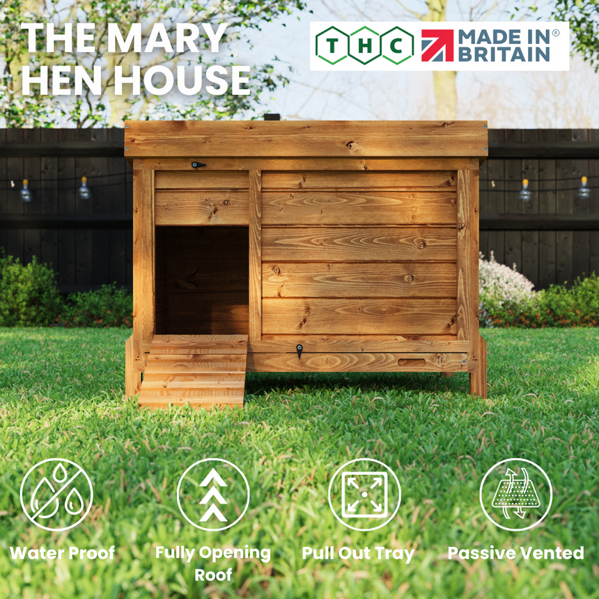 3ft Mary Hen House - Home & Roost