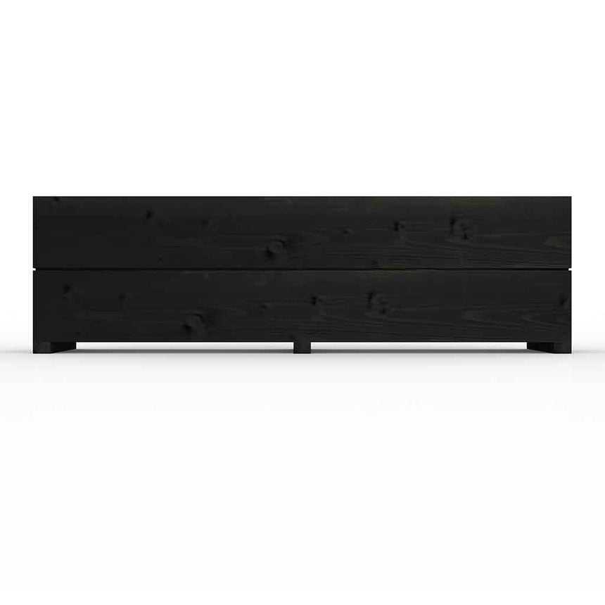 Planter Hastings Black Garden Wooden Raised Trough