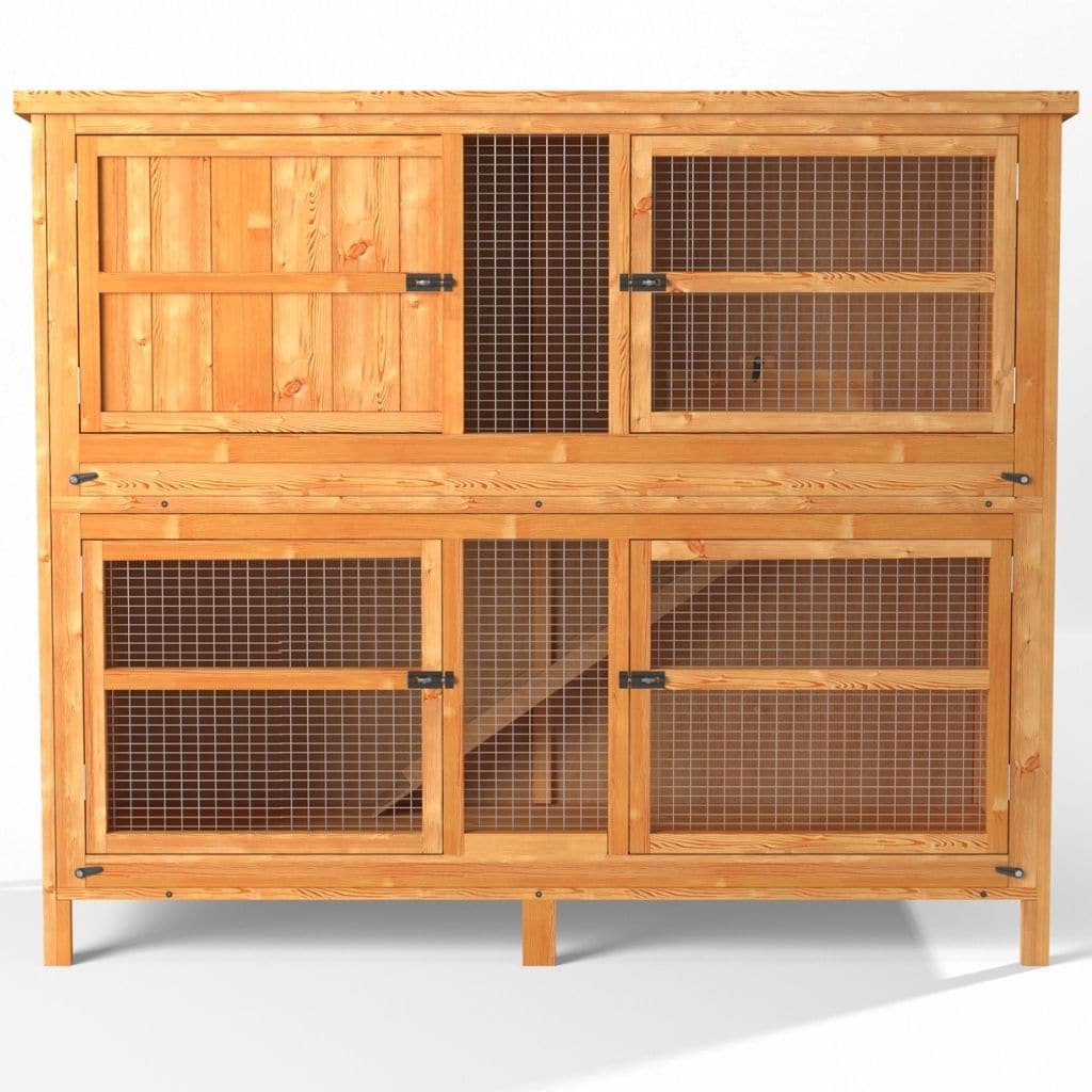 4ft Chartwell Double Guinea Pig Hutch