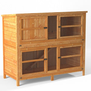 4ft Chartwell Double Guinea Pig Hutch - Home & Roost