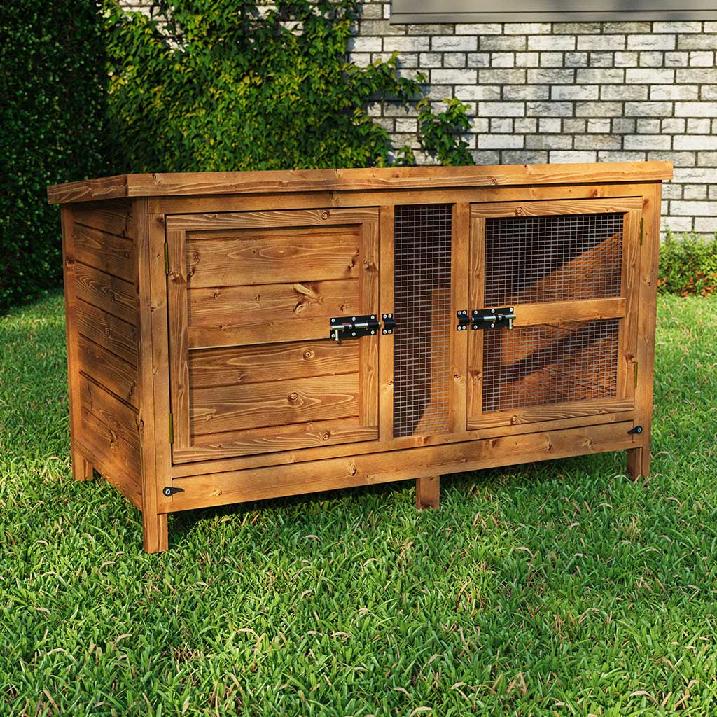 4ft Chartwell Single Rabbit Hutch – Home & Roost