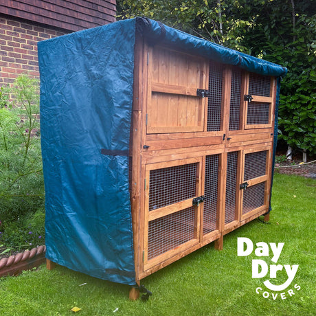 4ft double 2 Tier guinea pig hutch cover