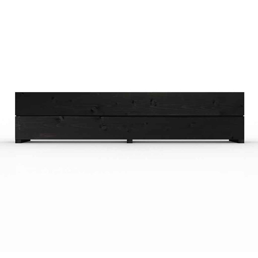 Planter Hastings Black Garden Wooden Raised Trough