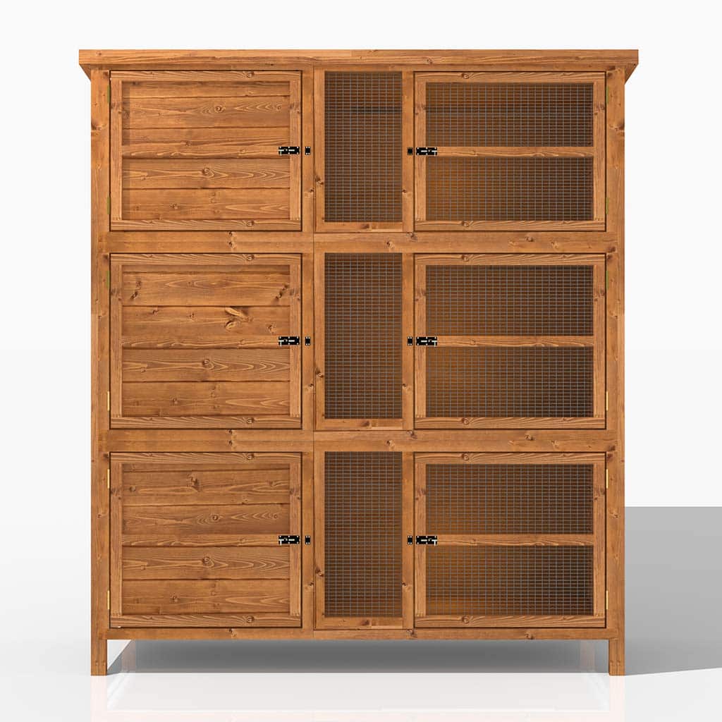 Rabbit Hutch 4ft 3-Tier Levels Free Gift Offer Shop Now