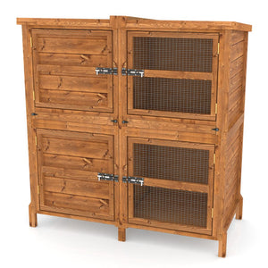 4ft Chartwell Double Luxury Rabbit Hutch