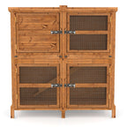 4ft Chartwell Double Luxury Rabbit Hutch