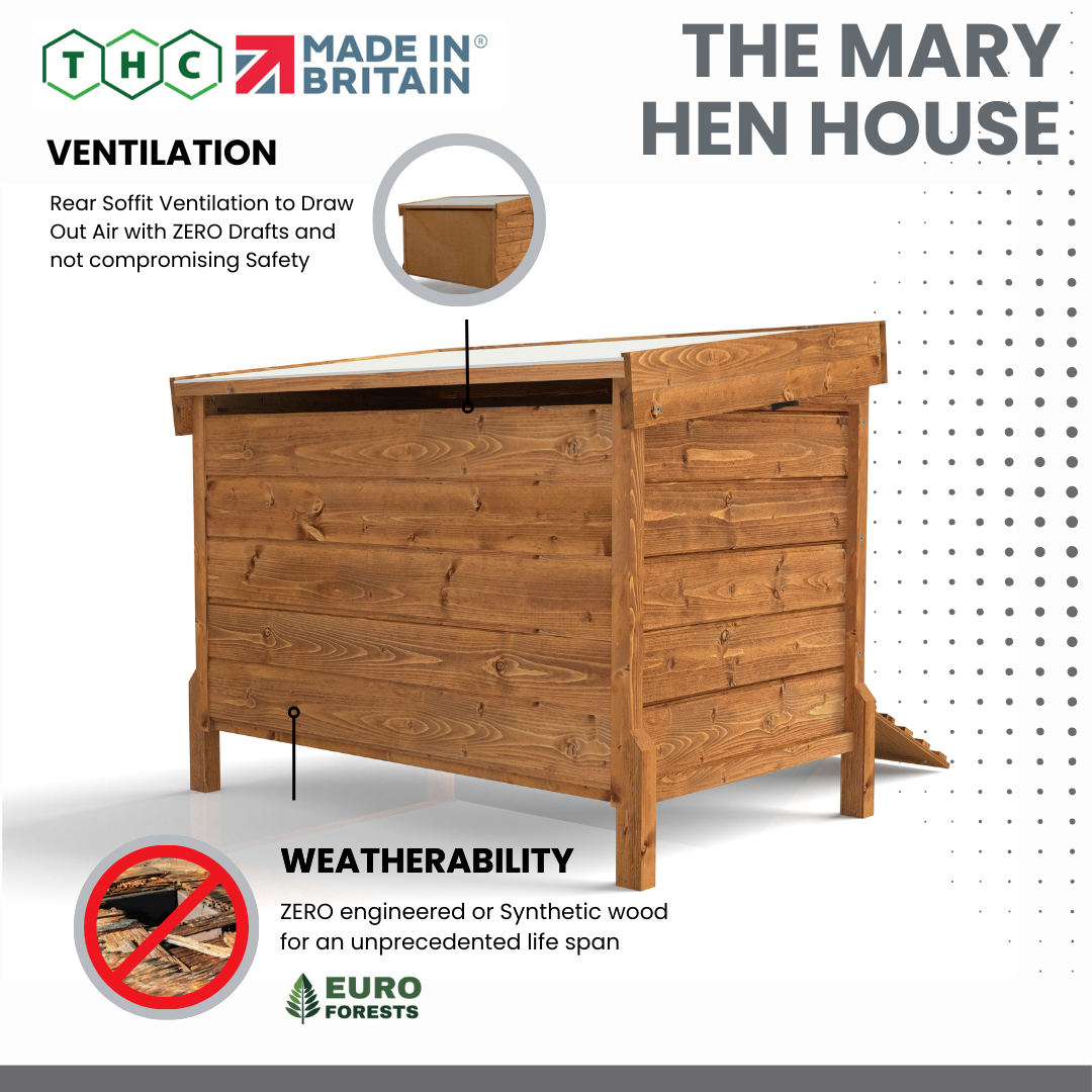 3ft Mary Hen House