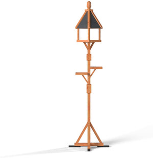 Ballycastle XL Deluxe Bird Table | More Height, More Feeding Platforms, More Stability! | Delivered in 4 Easily Assembled Parts - Home & Roost