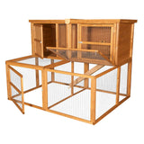 5ft Kendal Luxury Rabbit Hutch and Run Combo