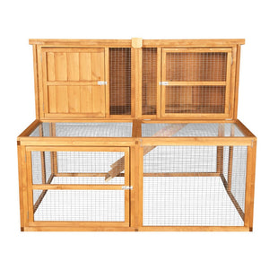 5ft Kendal Luxury Rabbit Hutch and Run Combo - Home & Roost