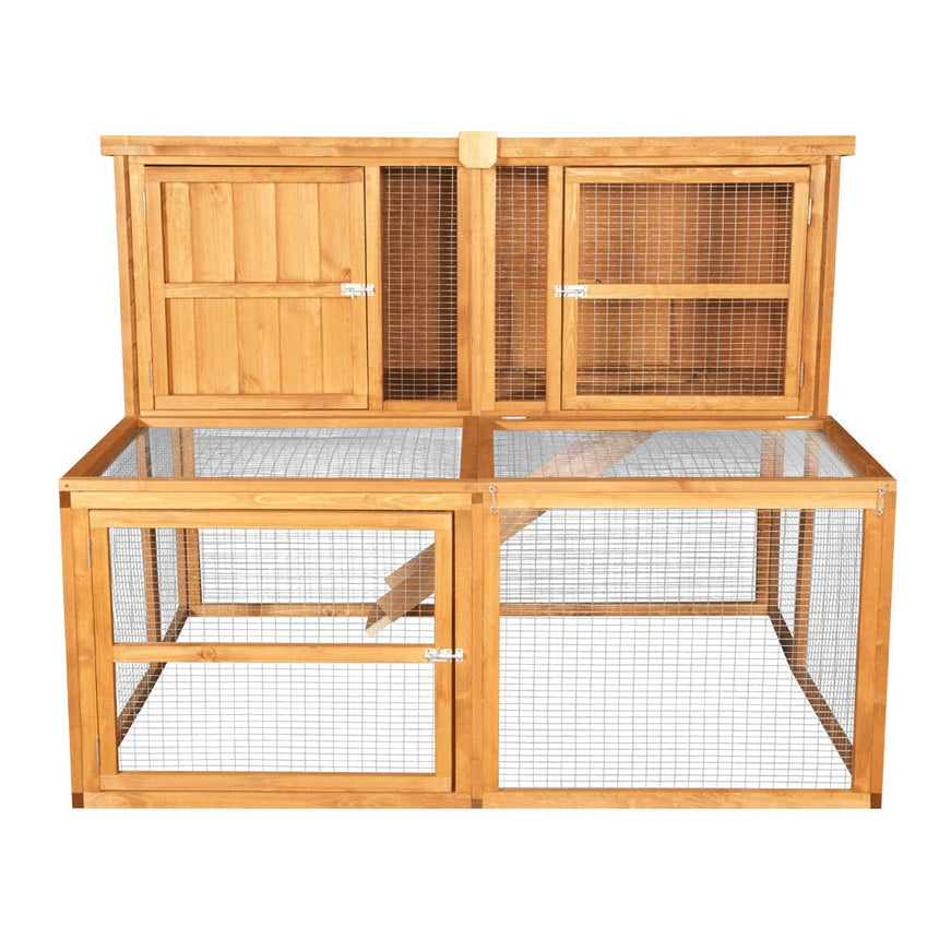 5ft Kendal Luxury Guinea Pig Hutch and Run Combo - Home & Roost