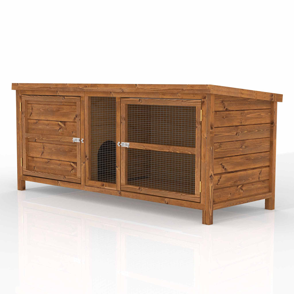 5ft single guinea pig hutch UK, The Sandhurst, providing a durable and comfortable shelter for guinea pigs