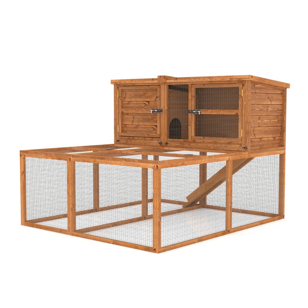 5ft Kendal Luxury Rabbit Hutch and Run Combo