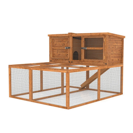 5ft Kendal Luxury Rabbit Hutch and Run Combo