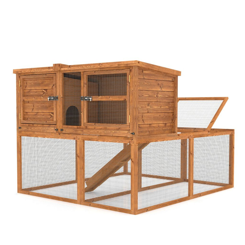 5ft Kendal Luxury Guinea Pig Hutch and Run Combo