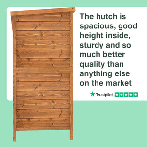 5ft Chartwell Double Rabbit Hutch