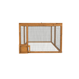 6ft Heavy Duty Rabbit Run With Burrow Portal And Tunnel System | Extra Strong Wire