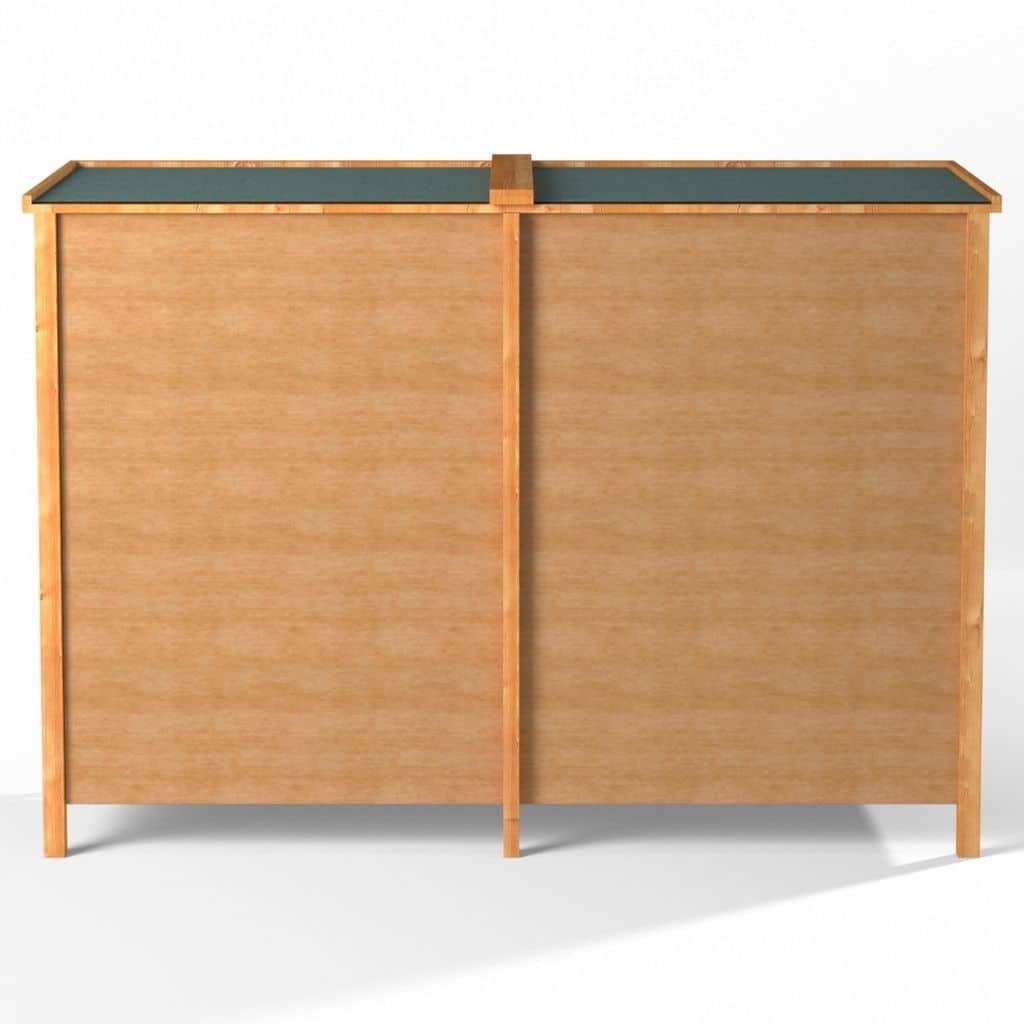 6ft Chartwell 2 Tier Rabbit Hutch | Keeps Pets Separate | Thick T&G Si ...