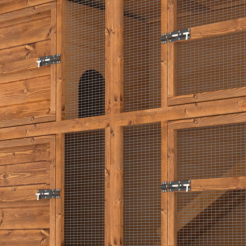 Roost Rabbit 6ft Triple Rabbit Hutch | Shop Top Rated Hutches | Free Delivery – Home ...
