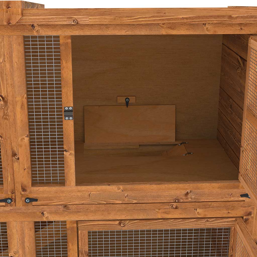 6ft Triple Rabbit Hutch | Shop Top Rated Hutches | Free Delivery – Home ...