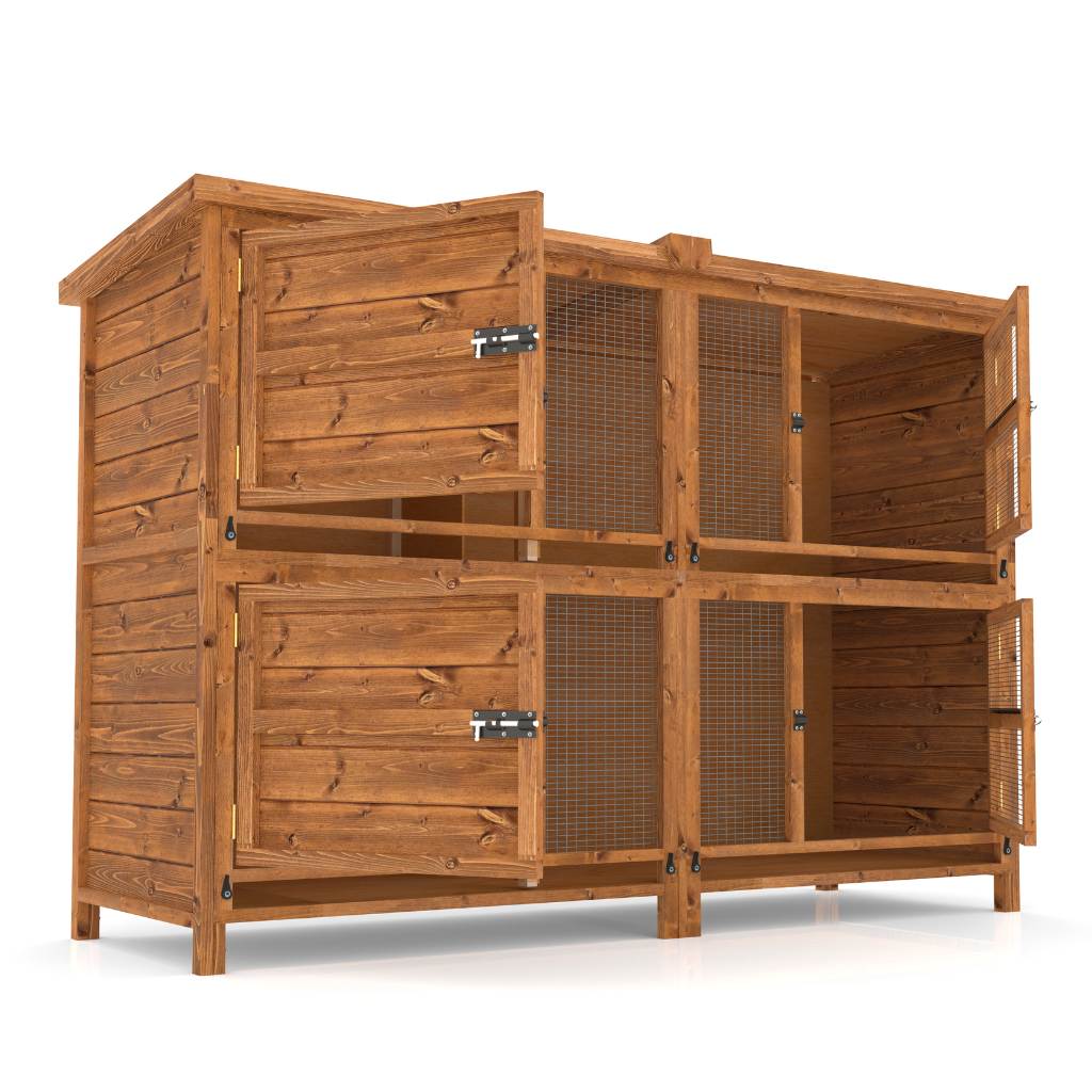 6ft Rabbit 6ft 2-Tier Rabbit Hutch | 48 Five-Star Reviews | Shop Now! – Home & Roost