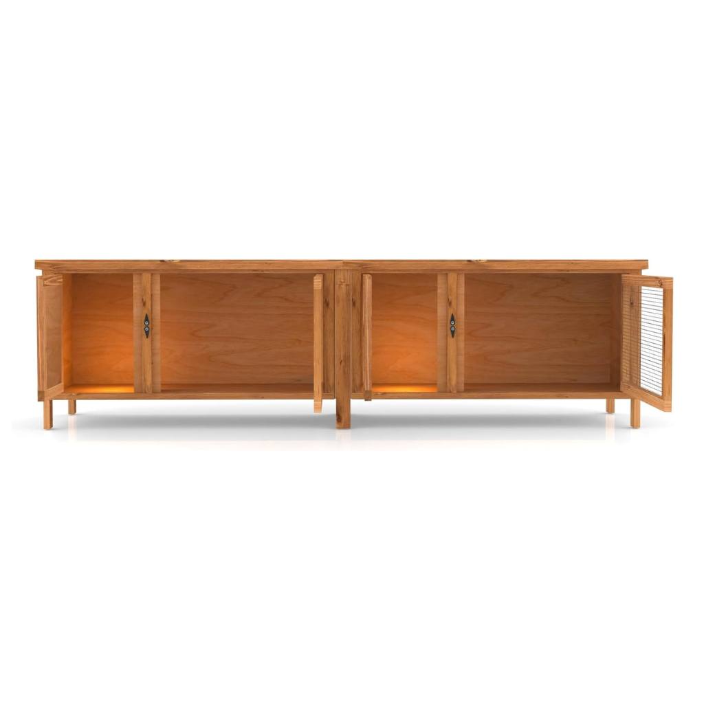 6ft Orpington Part-Assembled Hutch