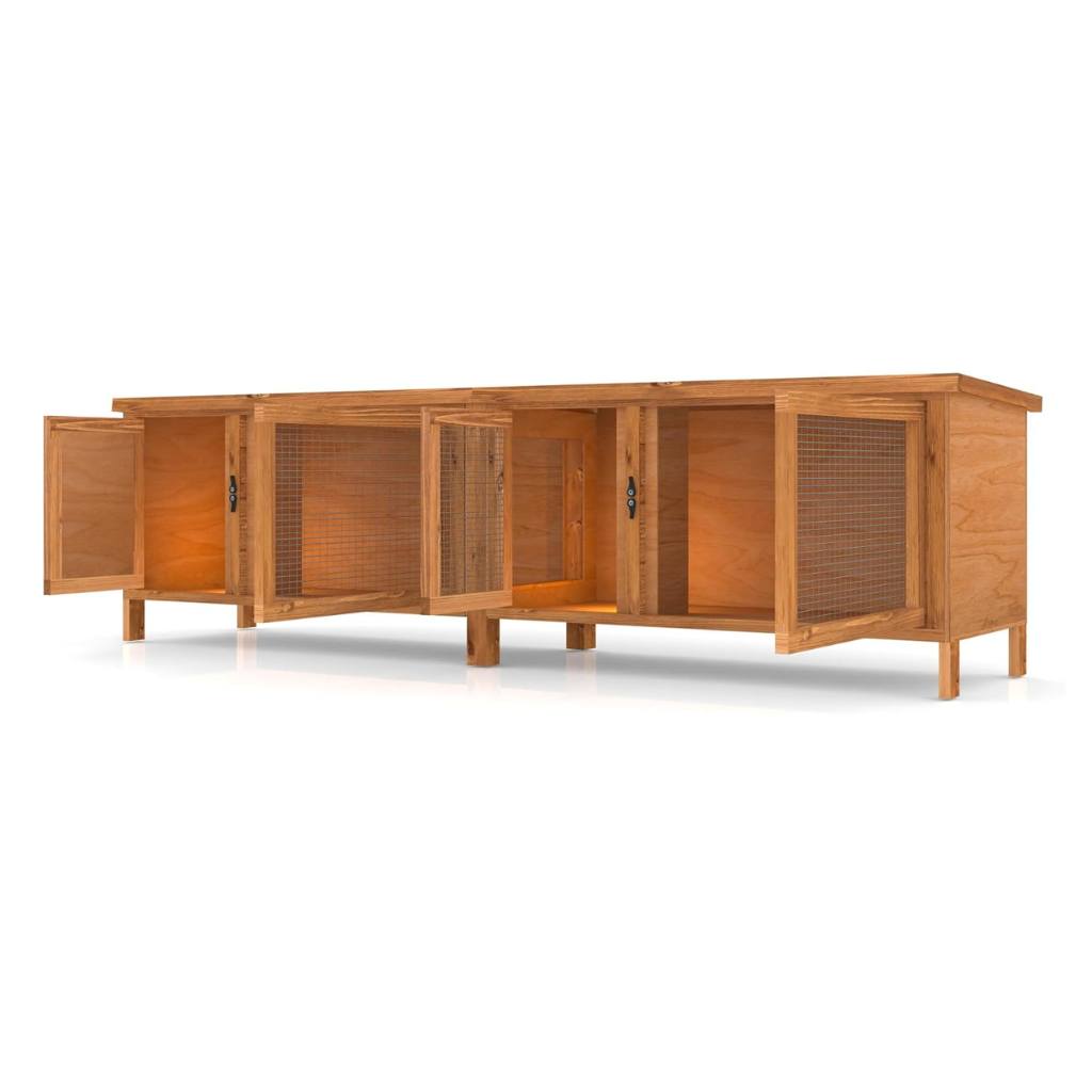 6ft Orpington Part-Assembled Hutch