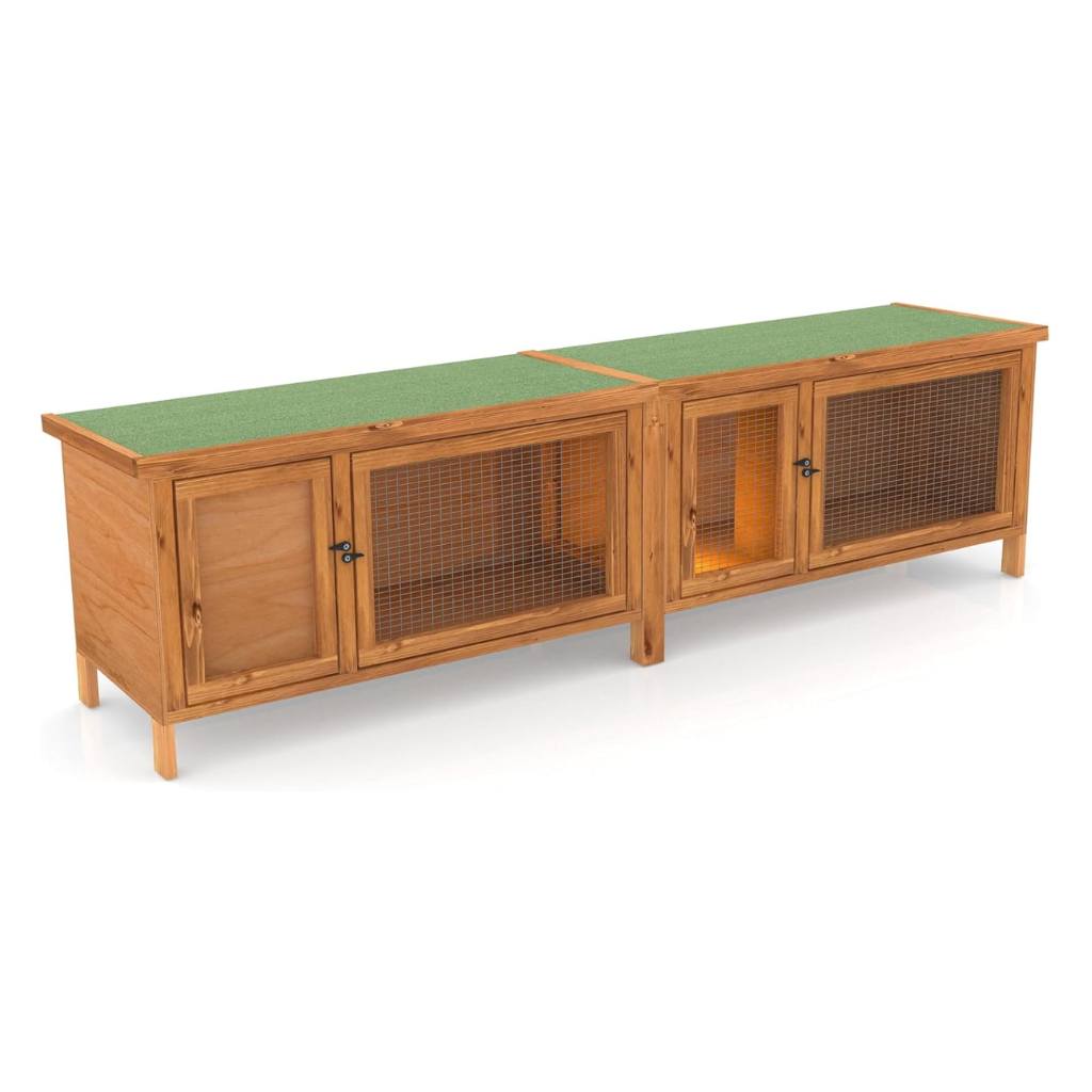 6ft Orpington Part-Assembled Hutch