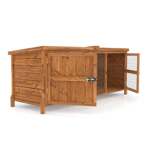 6ft Chartwell Single Luxury Rabbit Hutch