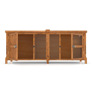6ft Chartwell Single Luxury Rabbit Hutch