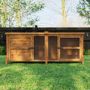 6ft Chartwell Single Luxury Rabbit Hutch