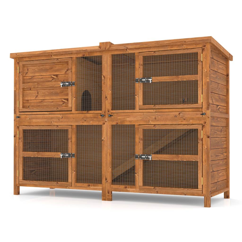 6ft Chartwell Double Guinea Pig Hutch