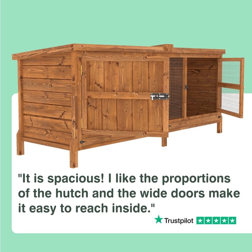 6ft Chartwell Single Guinea Pig Hutch