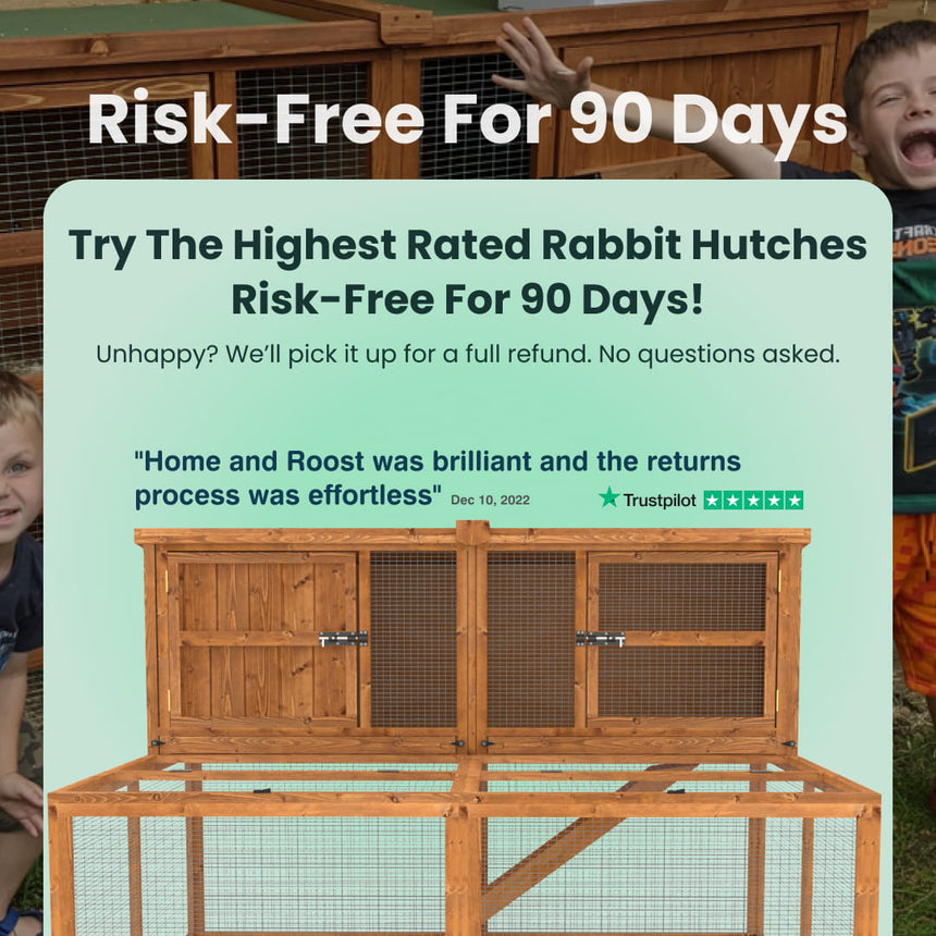 6ft Kendal Rabbit Hutch and Run Combo