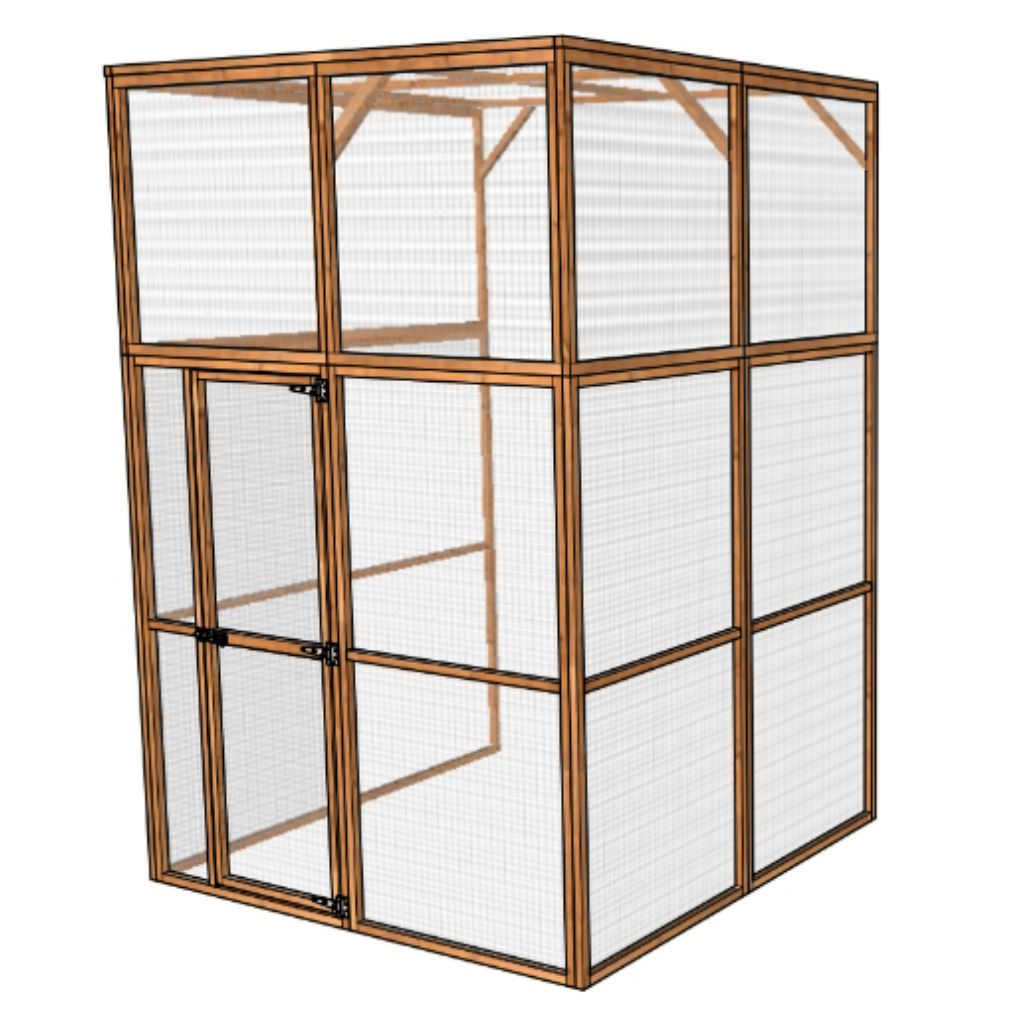 Wingham 3-Sided Walk-in Run Catio