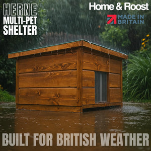 Herne Multi-Pet Animal Shelter With Twin Entrances