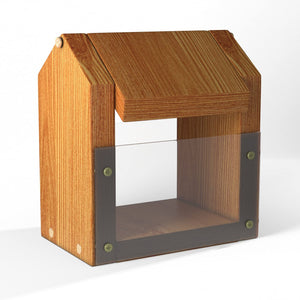 The Great British Anti-Bacterial Squirrel Picnic Table With Lunch Box Feeder - Home & Roost