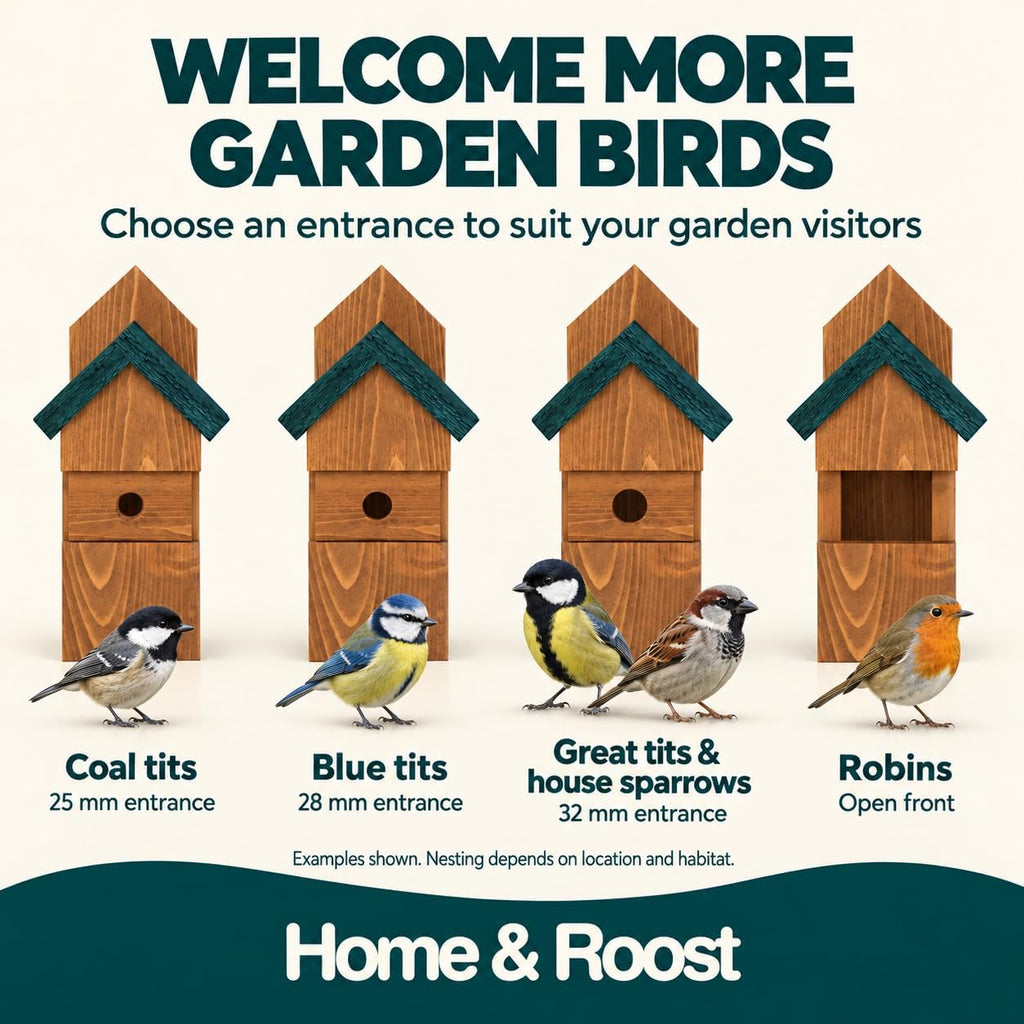 Chilham Multi Nest Box With 3 Interchangeable Panels