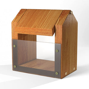 The Great British Anti-Bacterial Squirrel Picnic Table With Lunch Box Feeder